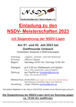 NSDV-Meisterschaften 2023